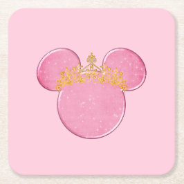 Crown Paper Coaster Underlägg Papper Kvadrat