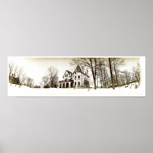 Crowndale - 37 Highland Kort Backe NJ Panorama1 Poster (Framsidan)