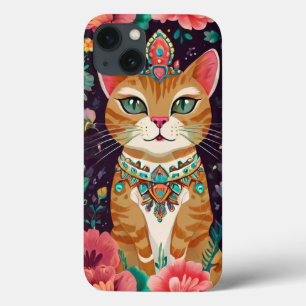 Crowned Bejeweled Cat