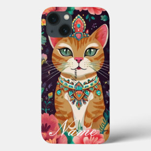 Crowned Bejeweled Cat