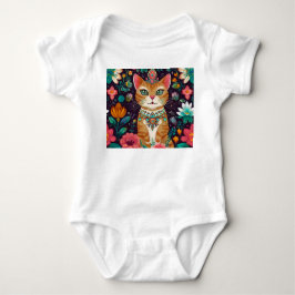 Crowned Bejeweled Cat T Shirt
