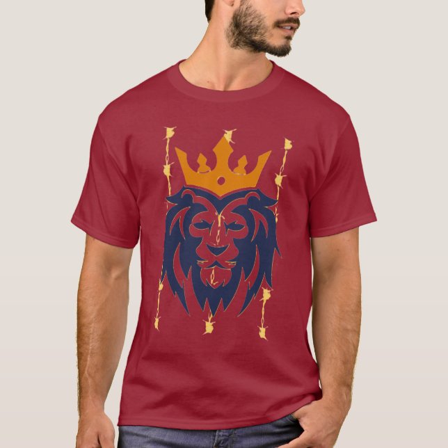 Crowned Courage T Shirt (Framsida)