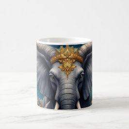 Crowned Guardian of the Celestial Gate the elefant Kaffemugg