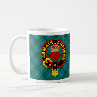 Crowned Heart Douglas Vapensköld tartan mugg