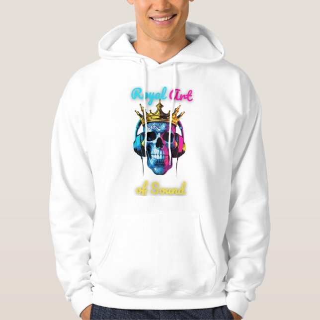 "Crowned i Ljud" Hoodie (Framsida)