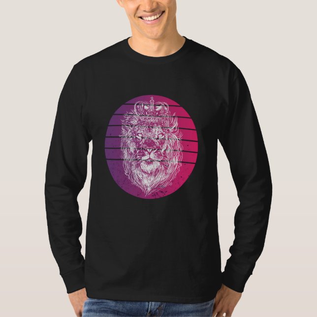 Crowned Lion T Shirt (Framsida)