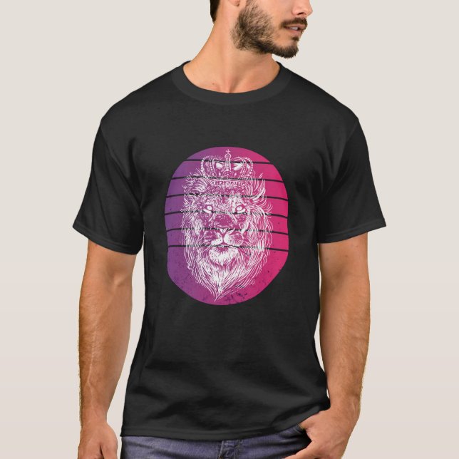 Crowned Lion T Shirt (Framsida)
