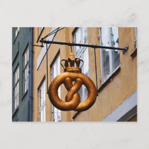 Crowned Pretzel-signering i Köpenhamn Vykort