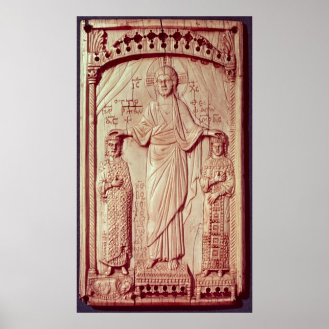 Crowning av Otto II och Theophrano Poster (Framsidan)