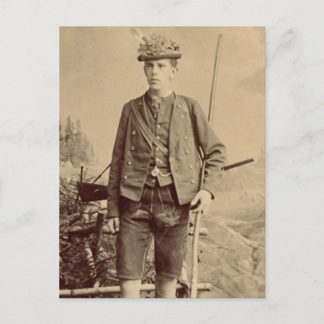 Crownprince RUDOLF of Austria #074H Vykort (Framsida)