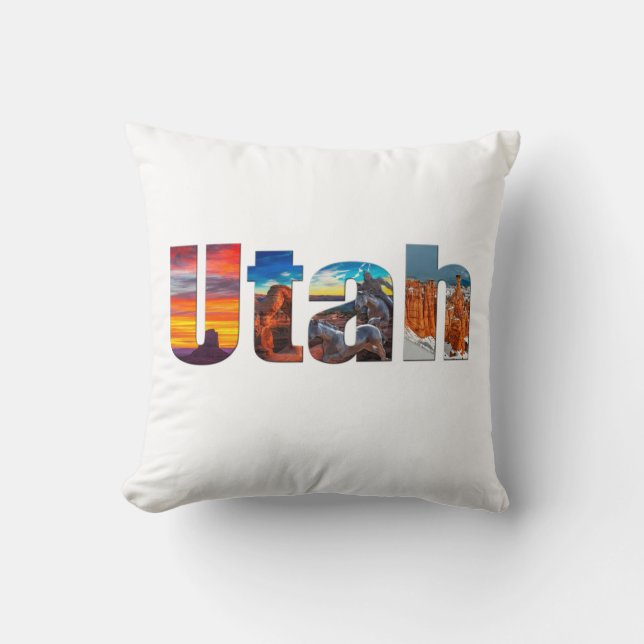 Crowns of Utah Kudde (Framsida)