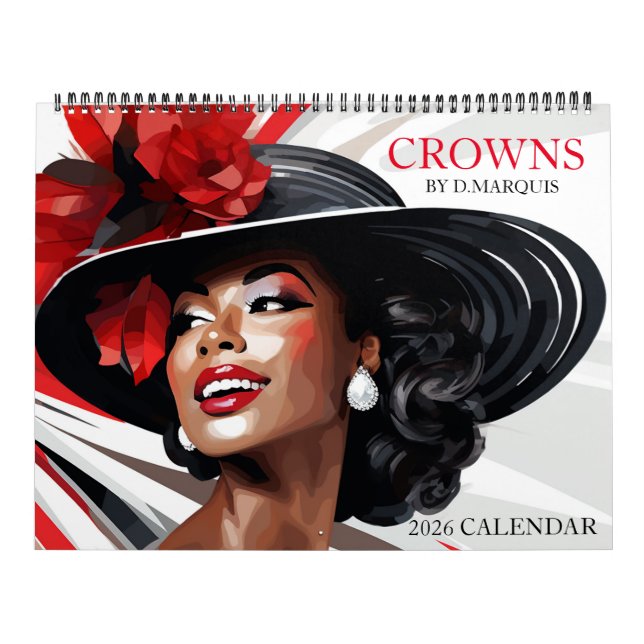 CROWNS VOLUME 1 2026 CALENDAR KALENDER (Omslag)