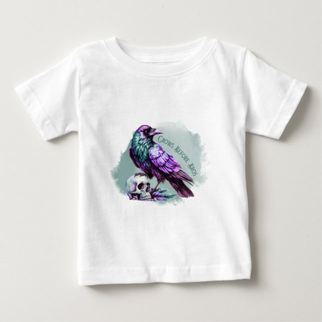 Crows Before Bros T Shirt (Framsida)