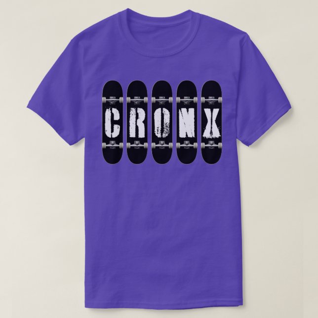 Croydon Cronx-skaternas utformning T Shirt (Design framsida)