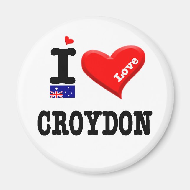 CROYDON - I Kärlek Magnet (Framsidan)