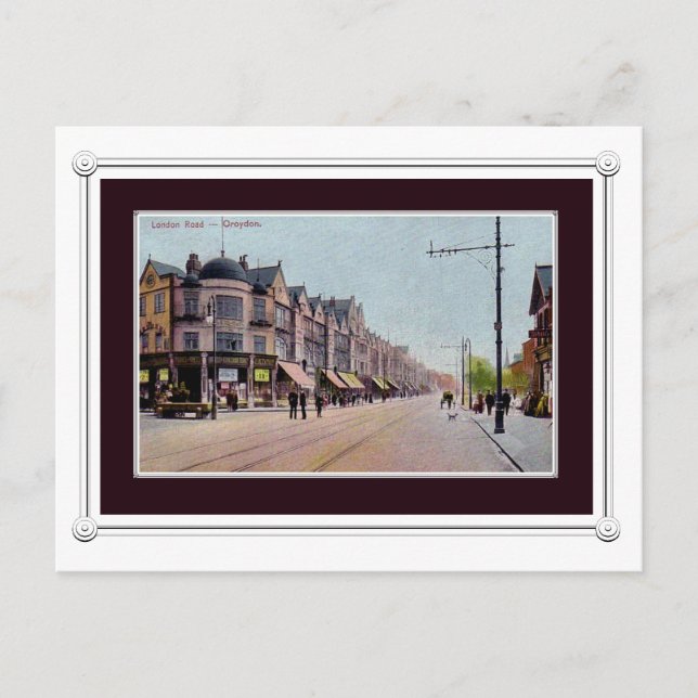 Croydon, Surrey, London Vykort (Framsida)