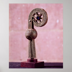 Crozier av St Robert, c.1100 Poster