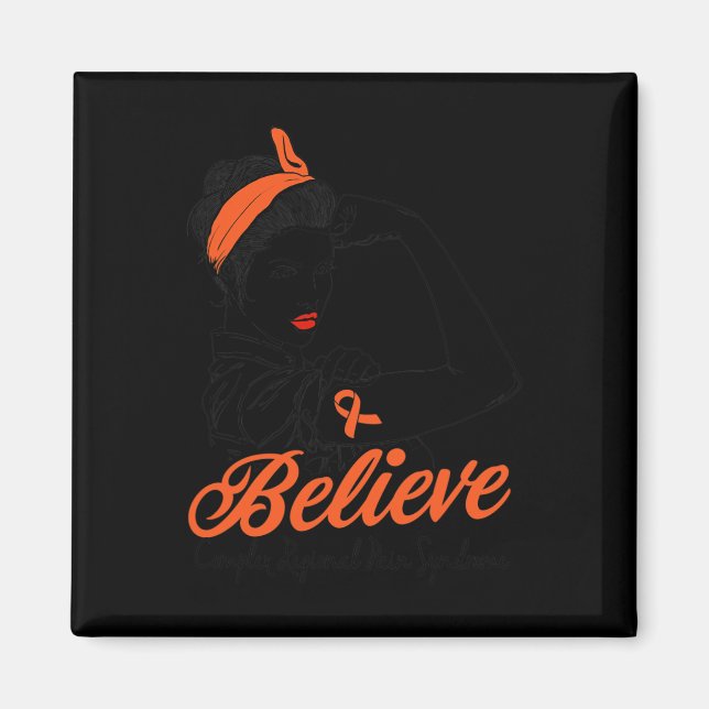 Crps Awareness Warrior Unbryable Superhjälte Magnet (Framsidan)