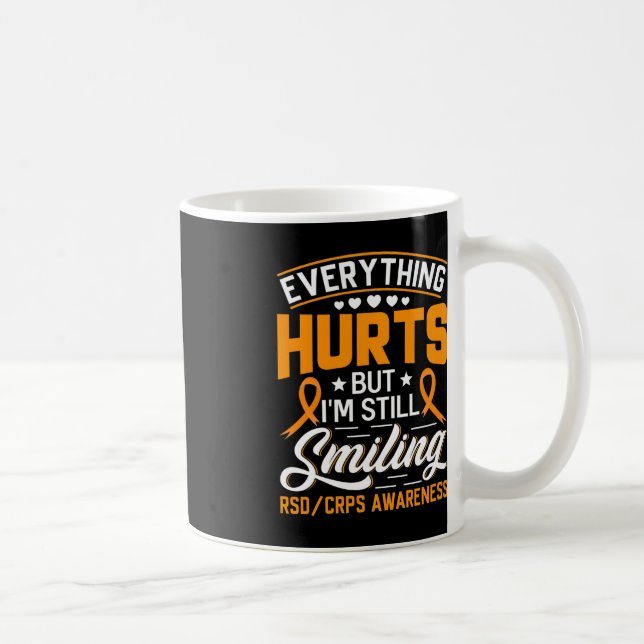 CRPS Complex Regional Pain Syndrome Awareness Nove Kaffemugg (Höger)