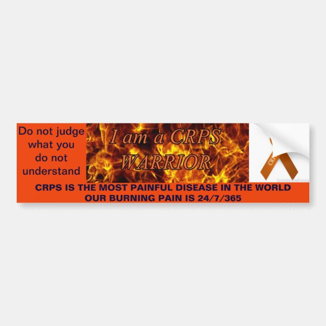 CRPS-dekal, CRPS-krigare Bildekal (Framsidan)