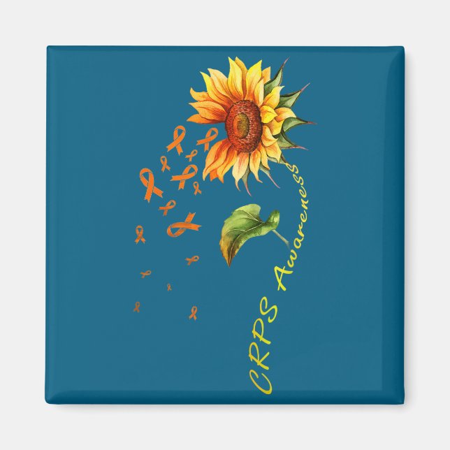 Crps-medvetandesolsnicke Artwork Magnet (Framsidan)