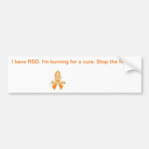 CRPS-medvetenhet Bildekal