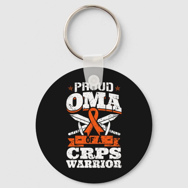 Crps Medvetenhet Rsd Oma Kläder  Nyckelring (Framsida)