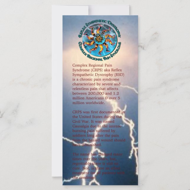 CRPS RSD-medvetandegörande World of Fire & Ice Rac (Framsida)