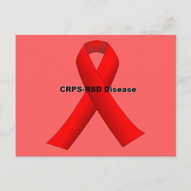 CRPS-RSD-sjukdom Vykort (Framsida)