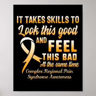 CRPS Supp för Complex Regional Pain Syndrome Aware Poster