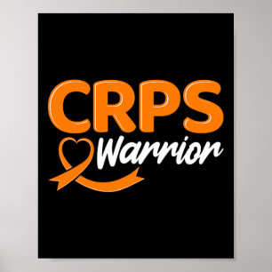 CRPS Warrior Complex Regional Pain Syndrome Novelt Poster