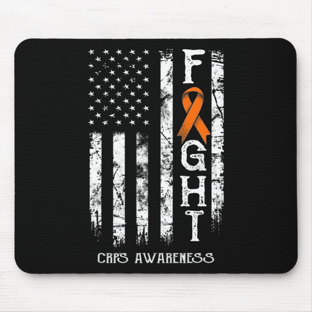 Crps Warrior US Flagga RSD Crps Awareness Musmatta (Framsidan)
