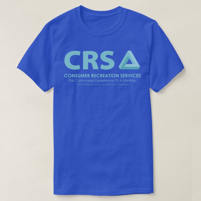 CRS - spel T Shirt (Design framsida)
