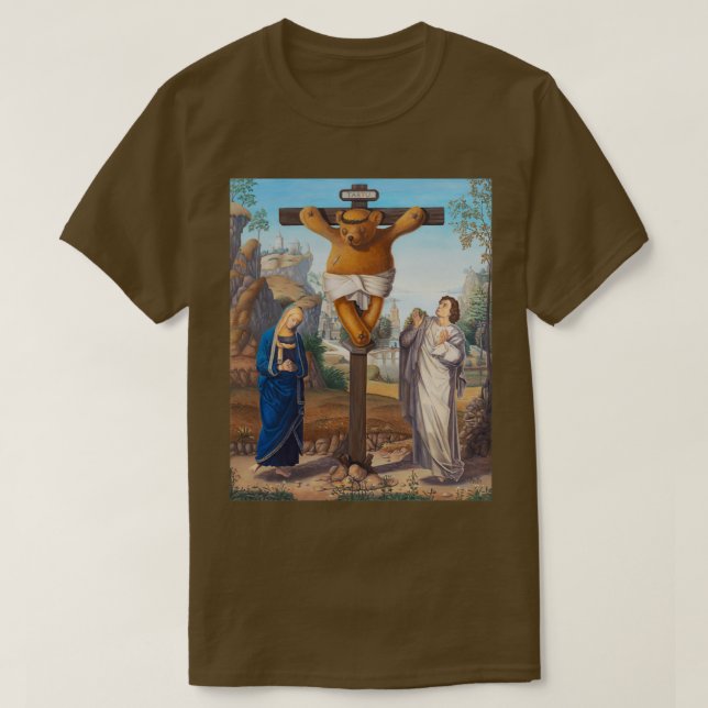 Cruci Teddy T Shirt (Design framsida)