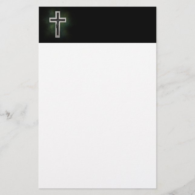 Crucifix Brevpapper (Framsida)
