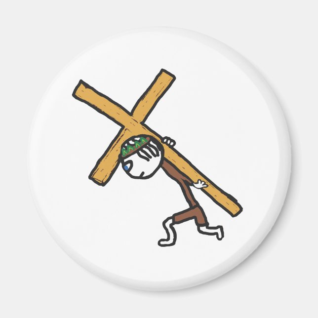 Crucifix Magnet (Framsidan)