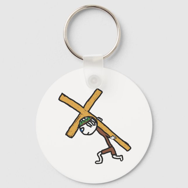 Crucifix Nyckelring (Framsida)