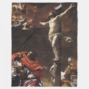 CRUCIFIXATION av JSUS-ullfilten Fleecefilt