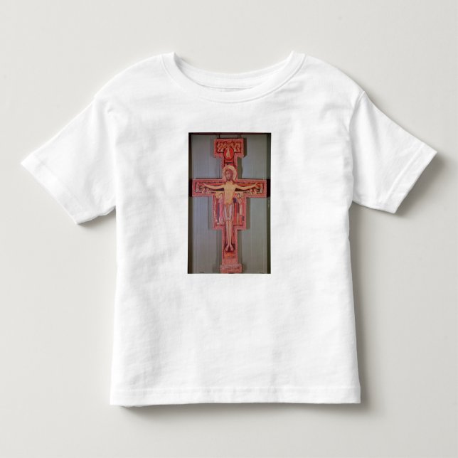 Crucifixen av St. Damian T-shirt (Framsida)