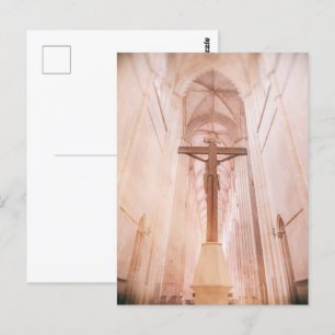 Crucifixen bakom Batalhas kloster Vykort