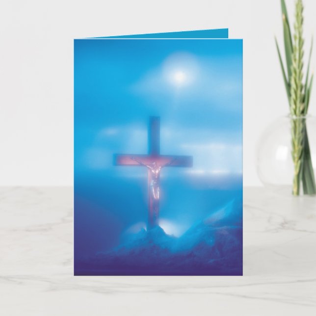 CRUCIFIXEN - HELGKORT (Framsida)