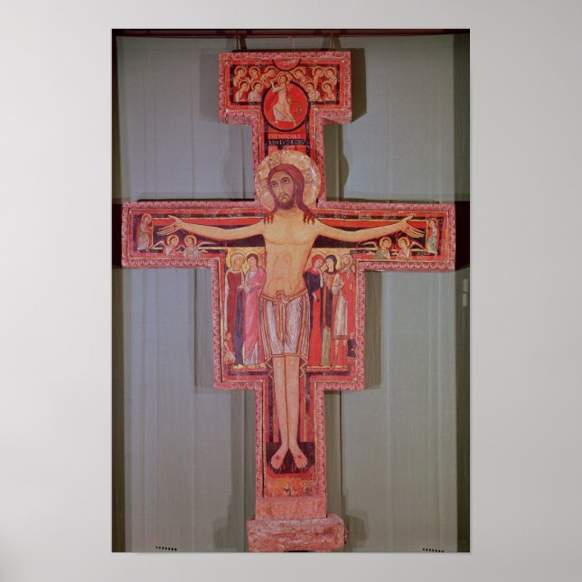 Crucifixen St. Damian Poster (Framsidan)
