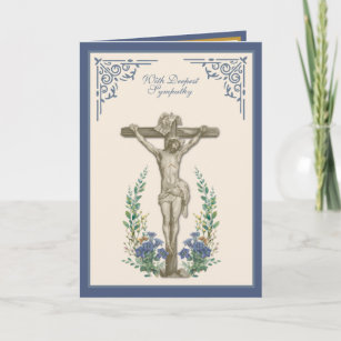 Crucifixen Traditionell katolsk sympatiskript  Kort