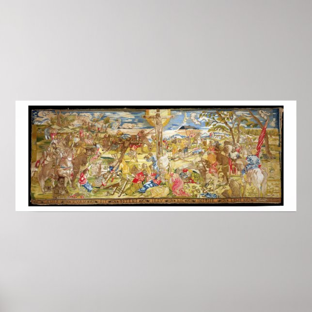 Crucifixion, 1609 (broderier) poster (Framsidan)