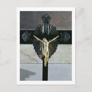 Crucifixion, 1700-talet (elfenben) vykort
