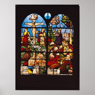 Crucifixion and the Mount of Olife, 1533 Poster