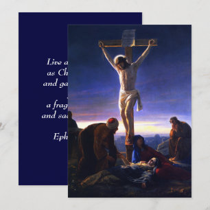 Crucifixion. Anpassningsbarna Fine Art Påsk