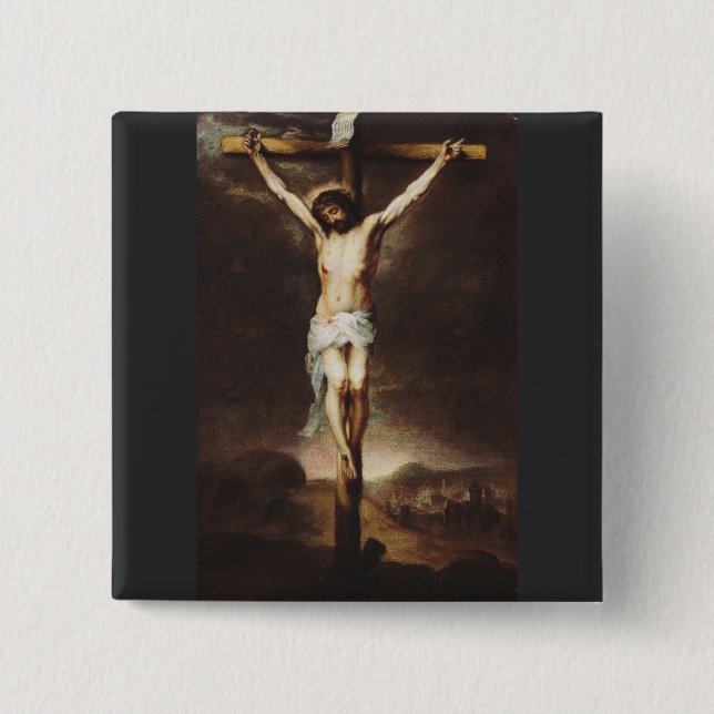 Crucifixion av Bartolome Esteban Murillo Knapp (Framsida)