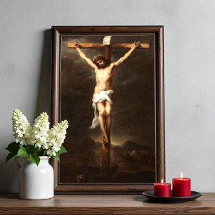 Crucifixion, Bartolomé Estebán Murillo Fototryck