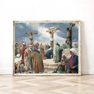 Crucifixion by Carl Bloch, Religiösa Poster